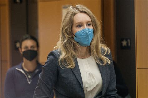 elizabeth holmes arrested.